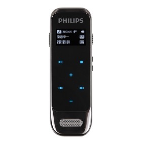 飞利浦（PHILIPS）VTR6600 8GB超薄设计高清触摸微型数字降噪录