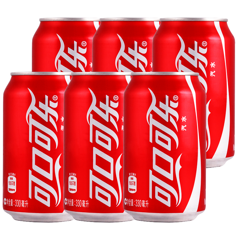 可口可乐(coca-cola)330mlx6听装