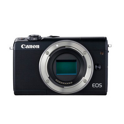 佳能(Canon)EOS M100 微型单电机身 黑色_微